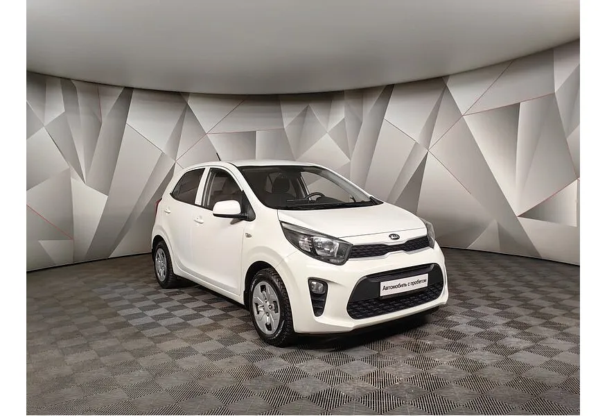Kia Picanto 1.0 MT (67 л.с.) Classic Белый в АВИЛОН. Слайд №3