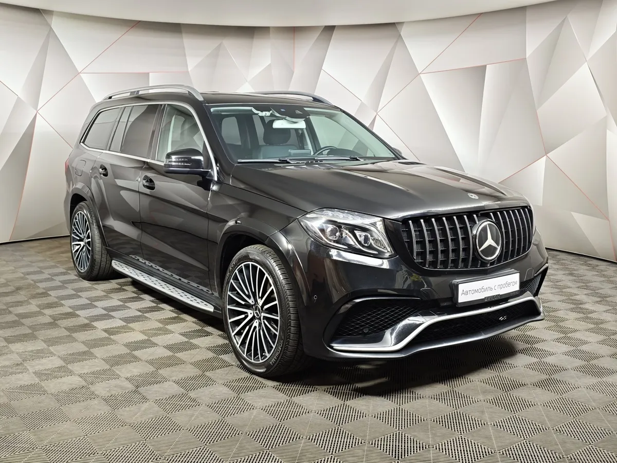 Mercedes-Benz GLS 400 4MATIC 9G-TRONIC (333 л.с.) Особая серия Черный в АВИЛОН. Слайд №3