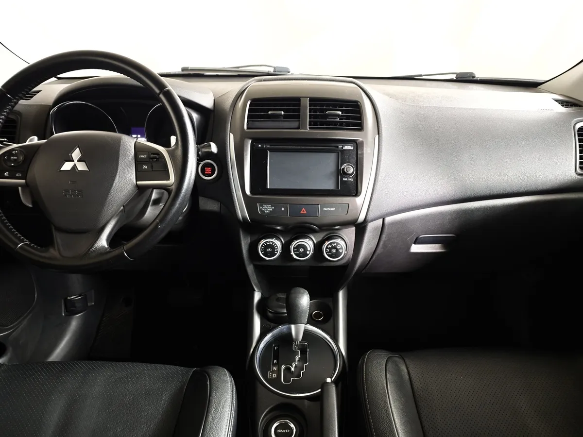 Mitsubishi ASX 2.0 CVT 4WD (150 л.с.) Черный в АВИЛОН. Слайд №15