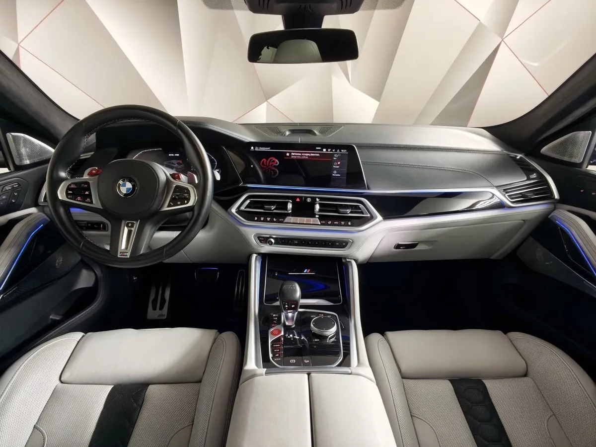 BMW X6 M 4.4 xDrive (625 л.с.) Competition Синий в АВИЛОН. Слайд №11
