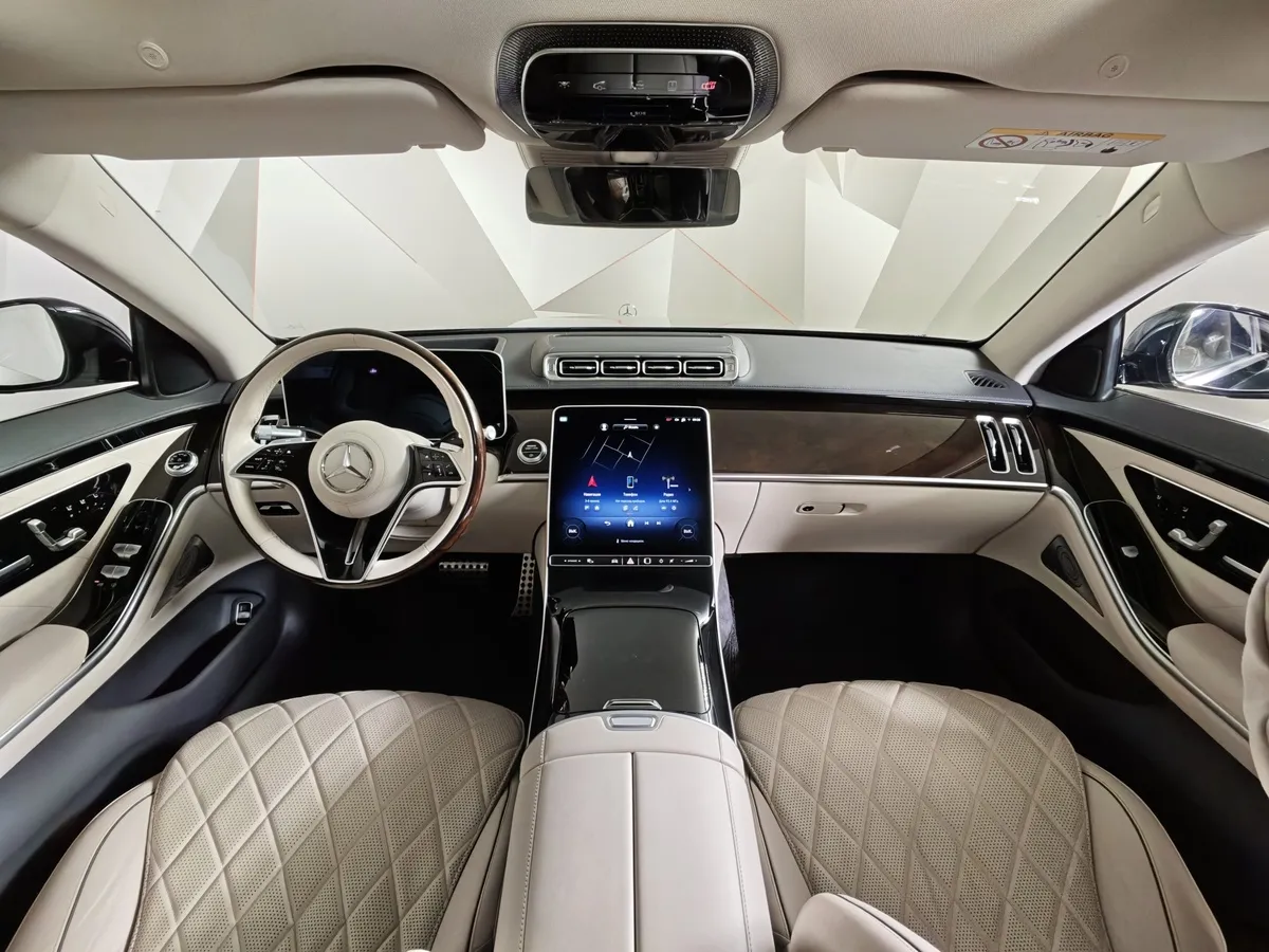 Mercedes-Benz S-Класс S 450 9G-Tronic 4Matic (367 л.с.) Зеленый в АВИЛОН. Слайд №14