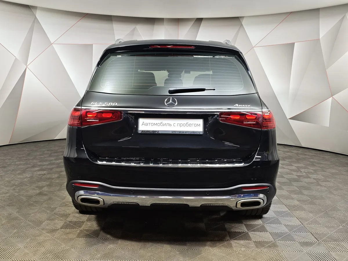 Mercedes-Benz GLS 580 9G-TRONIC 4Matic (531 л.с.) Черный в АВИЛОН. Слайд №8