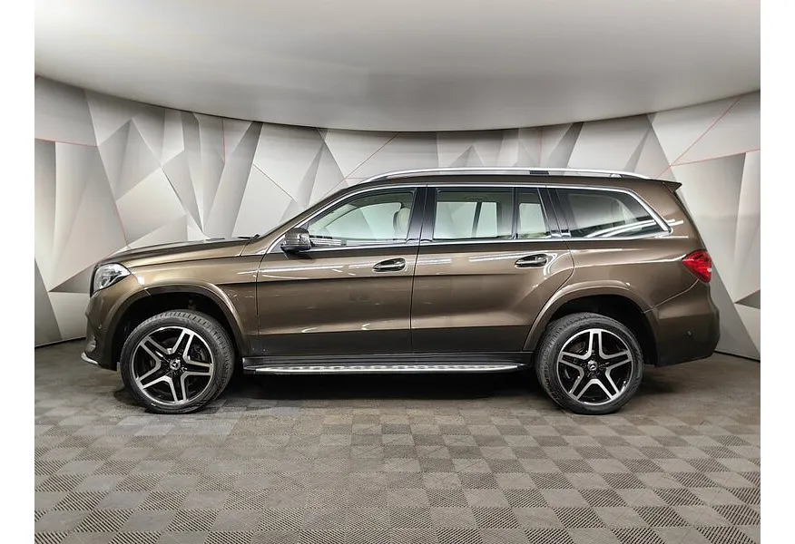 Mercedes-Benz GLS 400 4MATIC 9G-TRONIC (333 л.с.) Особая серия Коричневый в АВИЛОН. Слайд №5