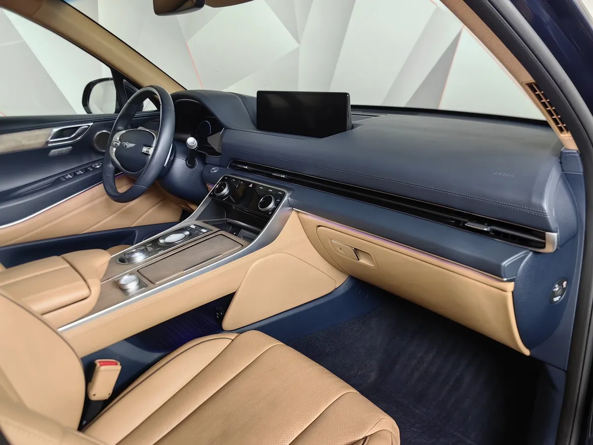 Genesis GV80 2.5 T-GDI 8AT 4WD 7 мест (249 л.с.) Luxury Синий в АВИЛОН. Слайд №11