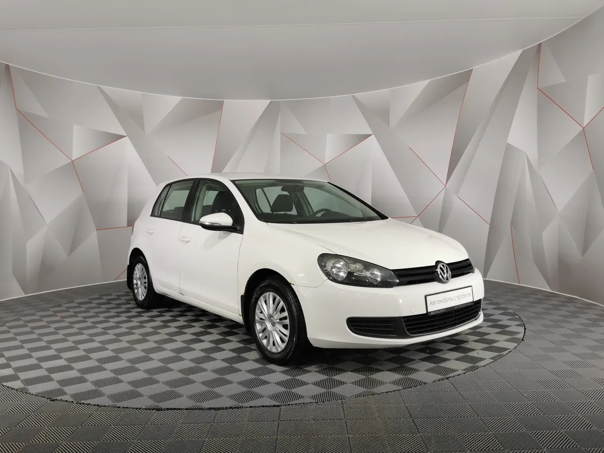 Volkswagen Golf 1.4 TSI DSG (122 л.с.) Trendline Белый в АВИЛОН. Слайд №3