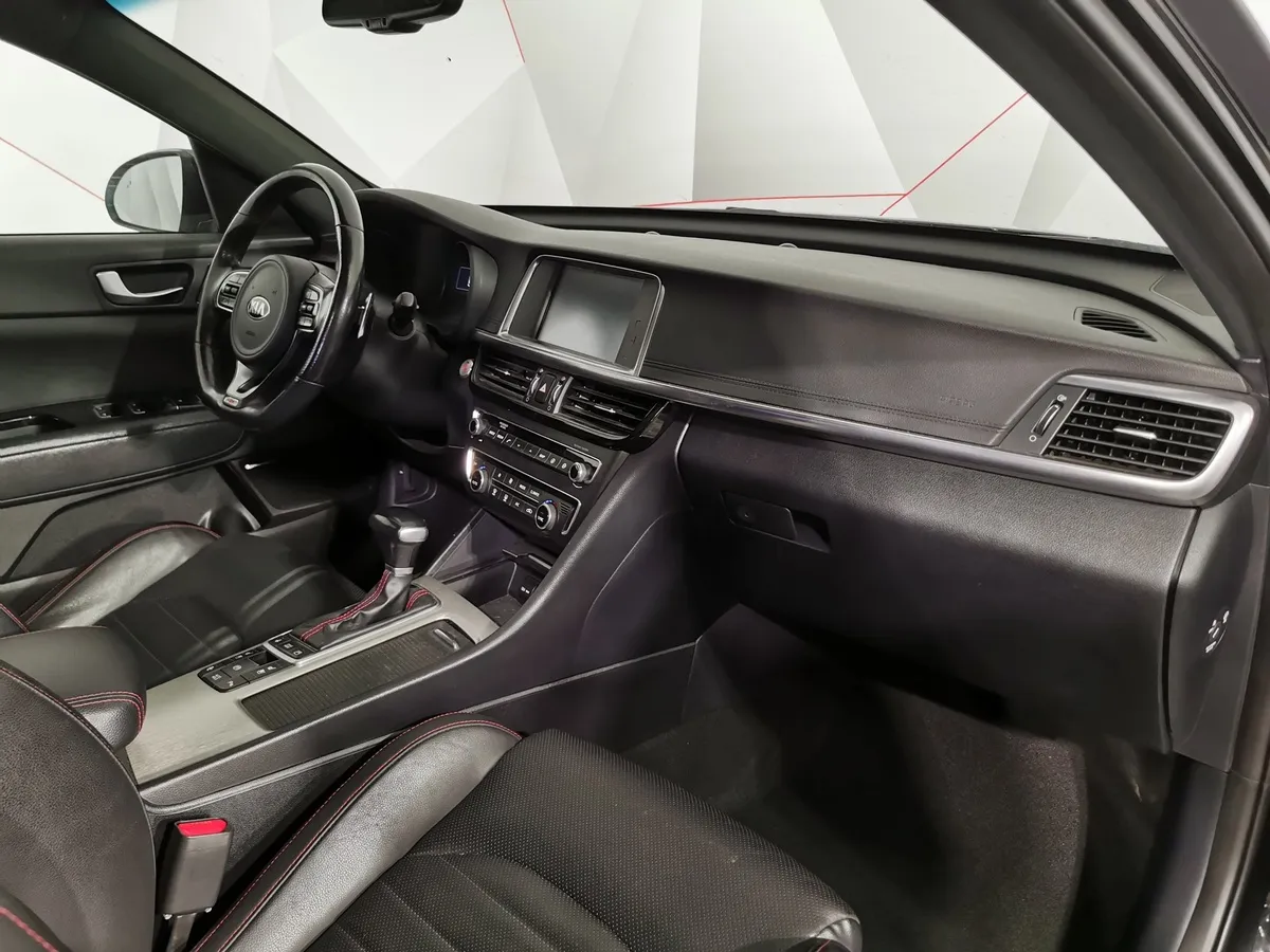 Kia Optima 2.0 T AT (245 л.с.) Черный в АВИЛОН. Слайд №12