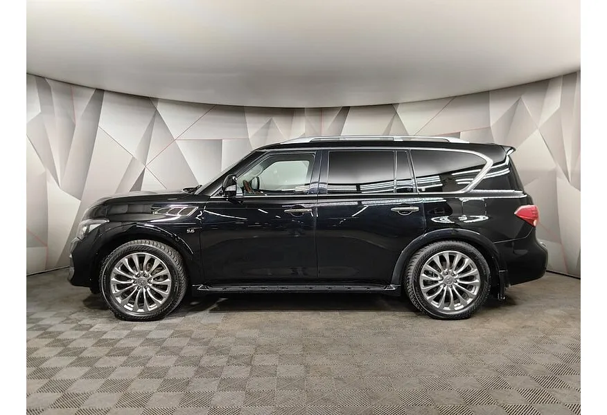 Infiniti QX80 5.6 АТ AWD (405 л.с.) Черный в АВИЛОН. Слайд №5