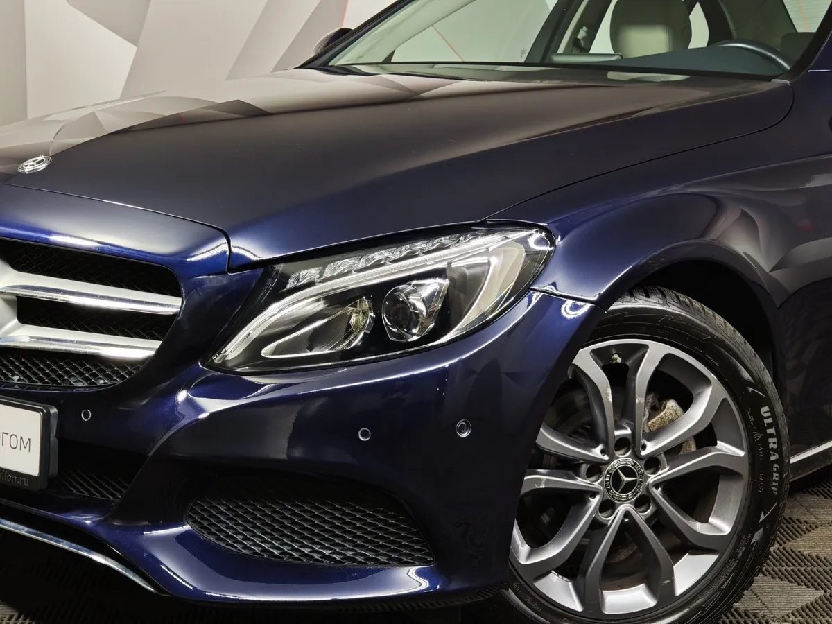 Mercedes-Benz C-Класс C 180 7G-Tronic Plus (150 л.с.) Синий в АВИЛОН. Слайд №10