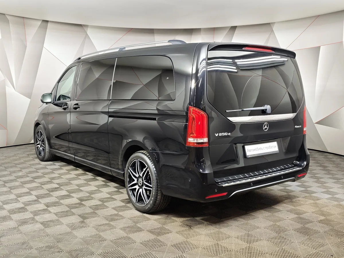 Mercedes-Benz V-Класс V 250 BlueTEC 7G-Tronic Plus 4x4 (190 л.с.) Черный в АВИЛОН. Слайд №4