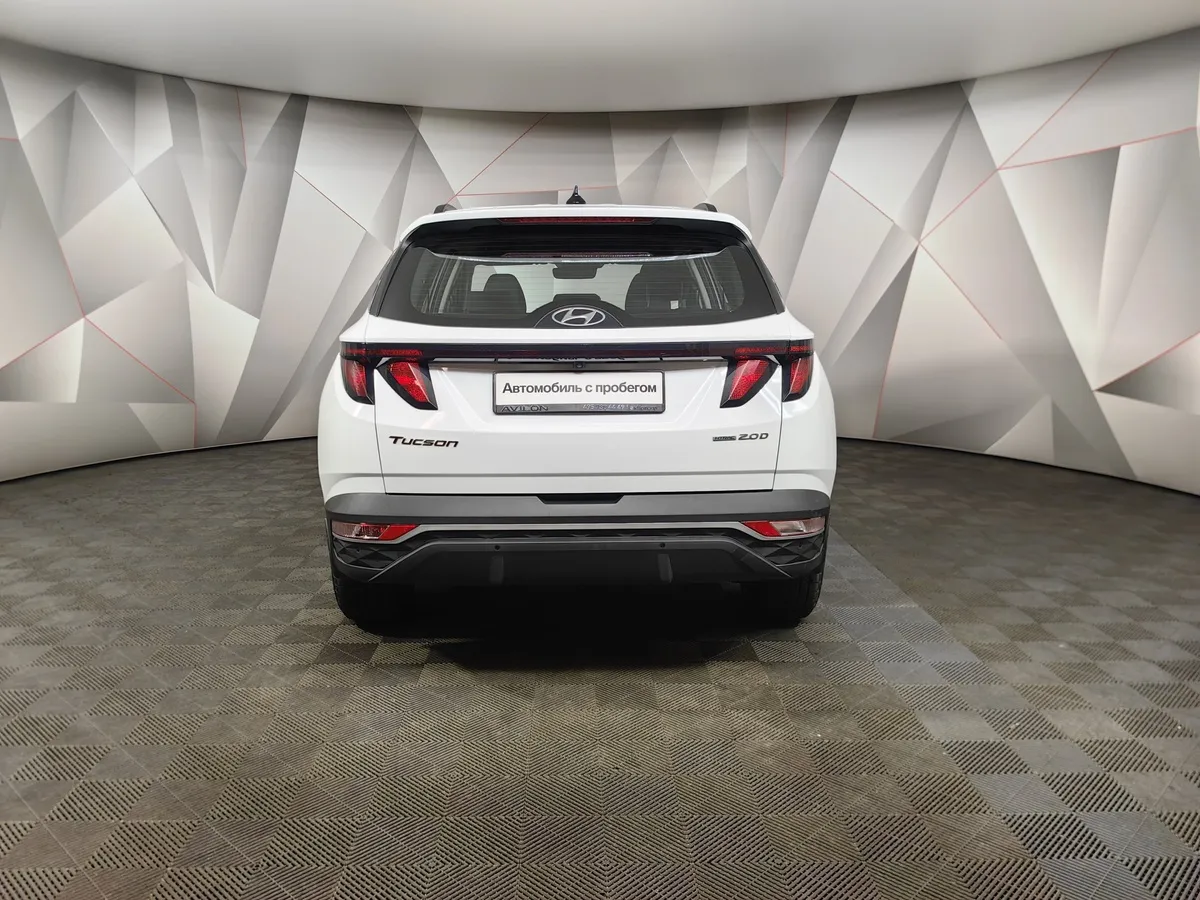 Hyundai Tucson D2.0 Smartstream 8AT 4WD (186 л.с.) N Line Lifestyle Белый в АВИЛОН. Слайд №8