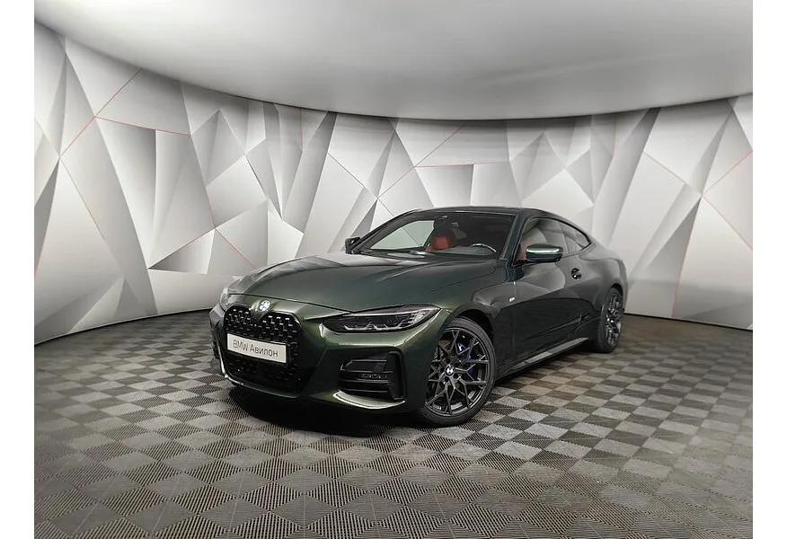 BMW 4 серия 420d xDrive AT (190 л.с.) M Sport Pro Зеленый в АВИЛОН. Слайд №1