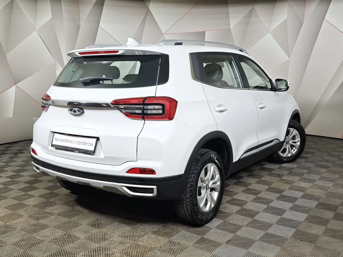 Chery Tiggo 4 1.5 CTV (113 л.с.) Travel Белый в АВИЛОН. Слайд №3