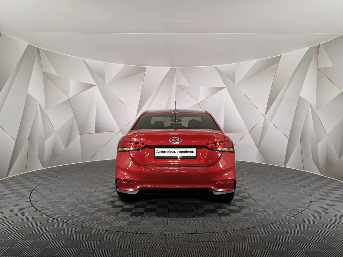Hyundai Solaris 1.6 AT (123 л.с.) Elegance + Prestige Красный в АВИЛОН. Слайд №8