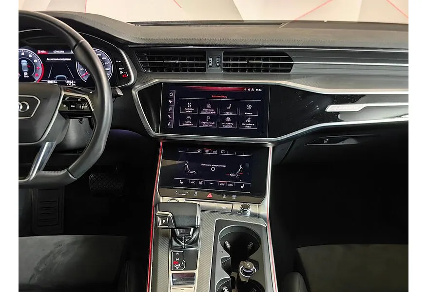 Audi A6 55 TFSI S tronic quattro (340 л.с.) Sport Белый в АВИЛОН. Слайд №15