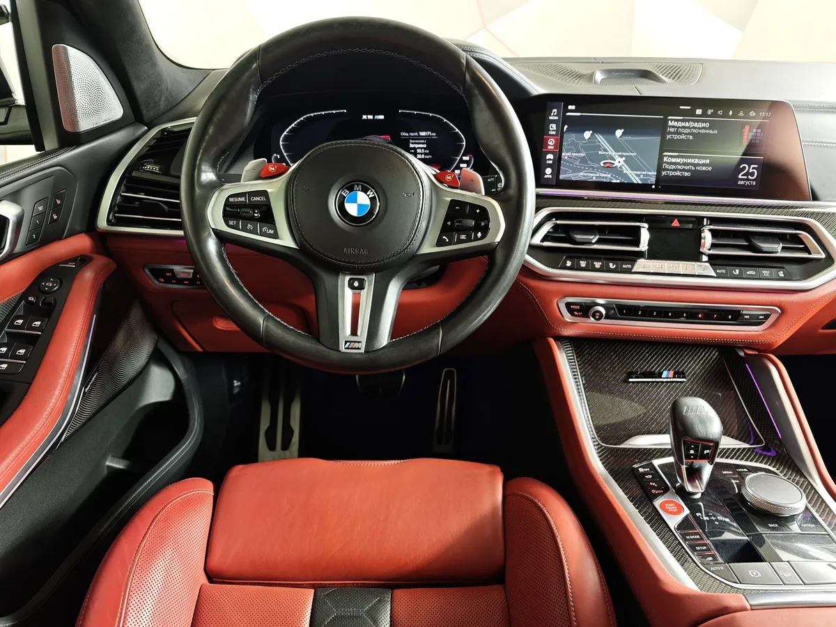 BMW X5 M 4.4 xDrive (625 л.с.) Competition Черный в АВИЛОН. Слайд №15