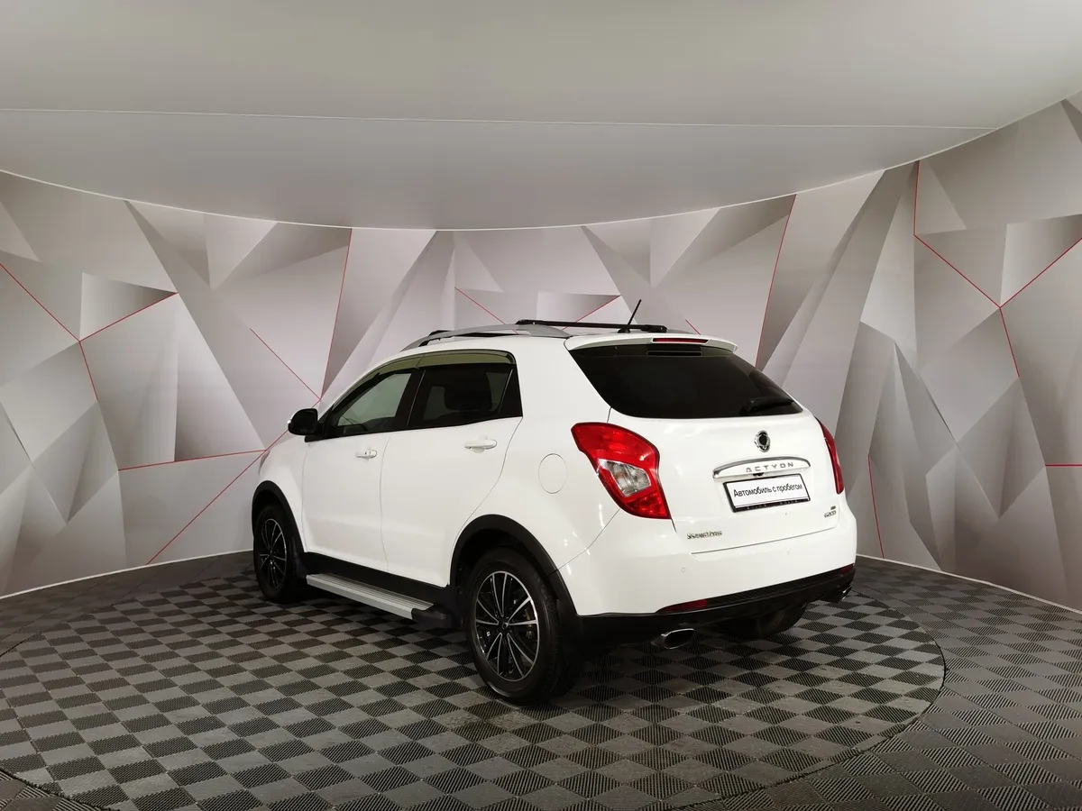 SsangYong Actyon 2.0 AT AWD (149 л.с.) Белый в АВИЛОН. Слайд №4