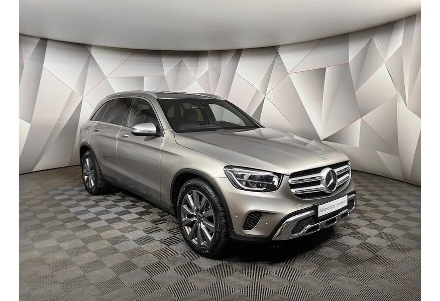 Mercedes-Benz GLC 200 9G-TRONIC 4MATIC (197 л.с.) Premium Серый в АВИЛОН. Слайд №3