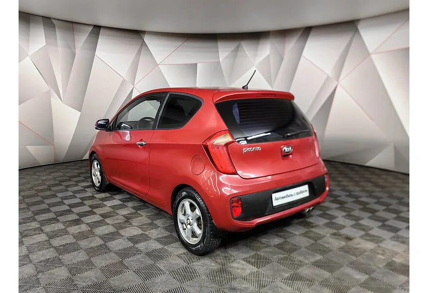 Kia Picanto 1.3 AT (85 л.с.) Красный в АВИЛОН. Слайд №4