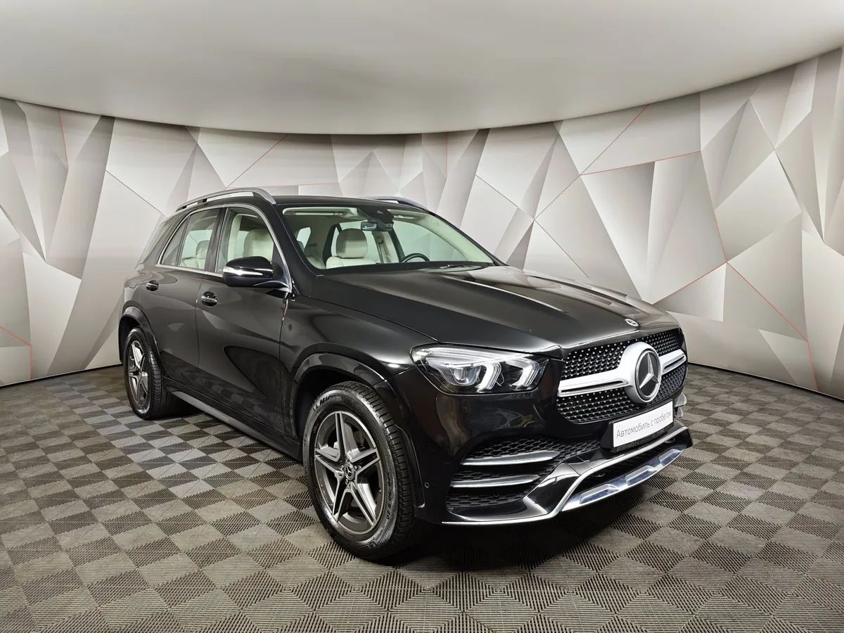 Mercedes-Benz GLE 300 d 4MATIC 9G-TRONIC (245 л.с.) Sport Черный в АВИЛОН. Слайд №3