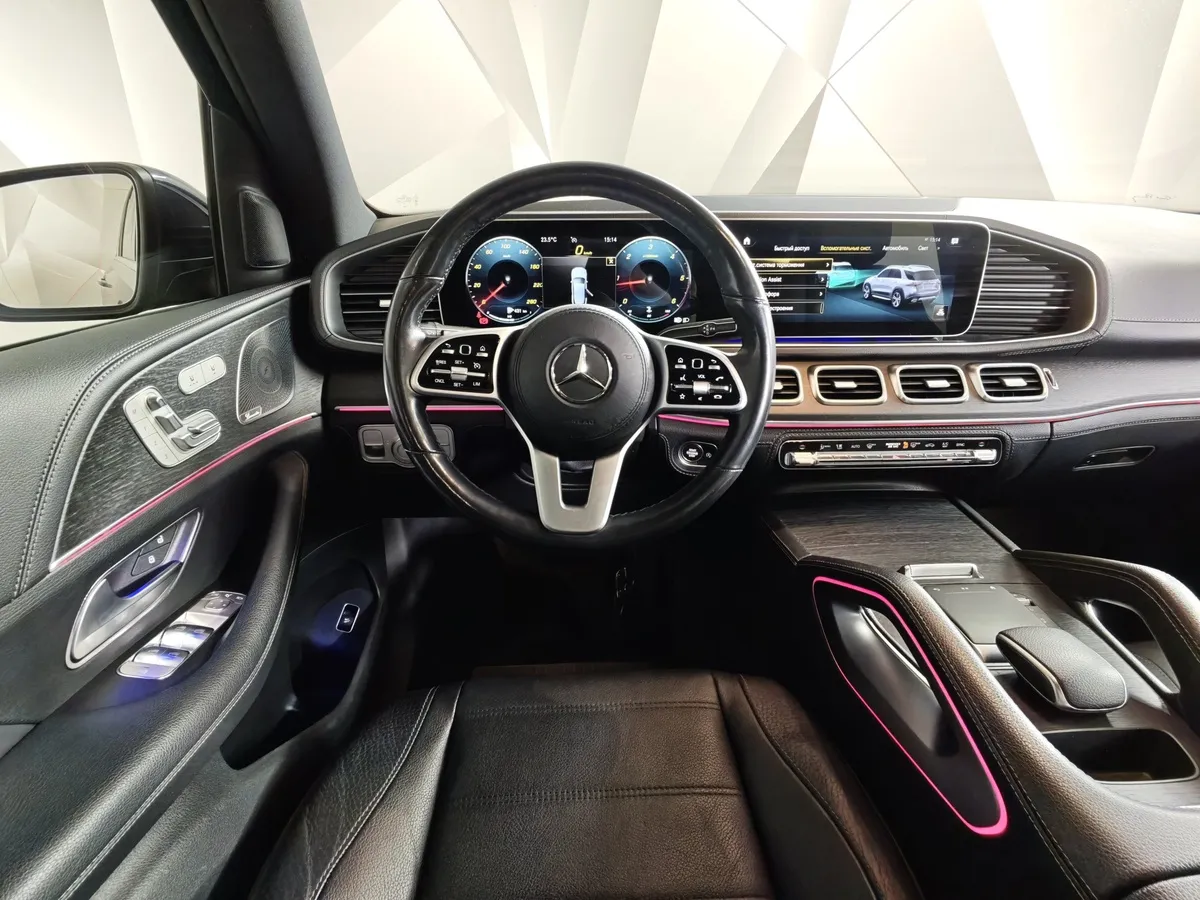 Mercedes-Benz GLE 300 d 4MATIC 9G-TRONIC (245 л.с.) Sport Plus Синий в АВИЛОН. Слайд №19