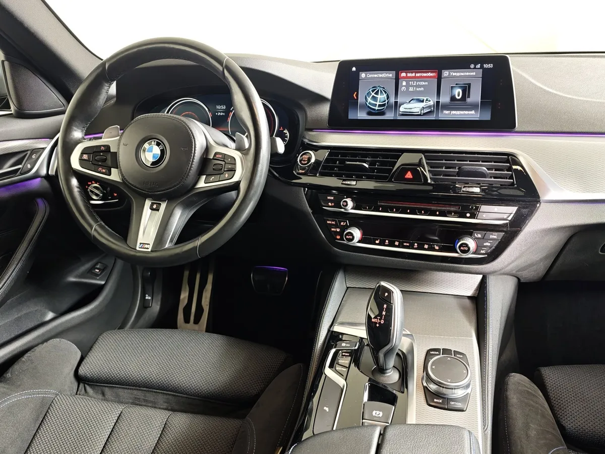 BMW 5 серия 530i xDrive Steptronic (249 л.с.) M Sport Plus Серый в АВИЛОН. Слайд №15
