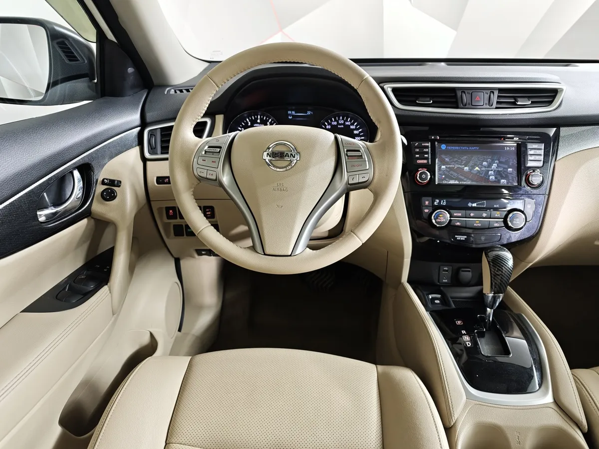Nissan X-Trail 2.5 CVT AWD (171 л.с.) Белый в АВИЛОН. Слайд №20