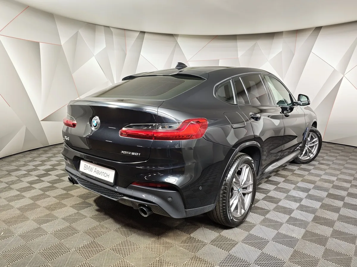 BMW X4 xDrive20i Steptronic (184 л.с.) M Sport Черный в АВИЛОН. Слайд №2