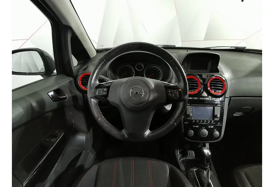 Opel Corsa 1.4 AT (101 л.с.) Черный в АВИЛОН. Слайд №18