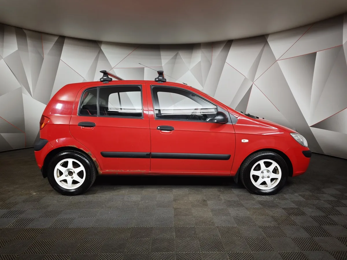 Hyundai Getz 1.4 MT (97 л.с.) Красный в АВИЛОН. Слайд №6