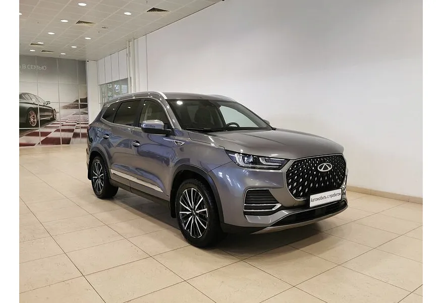 Chery Tiggo 8 Pro Max 1.6T DCT FWD (186 л.с.) Elite Серый в АВИЛОН. Слайд №3