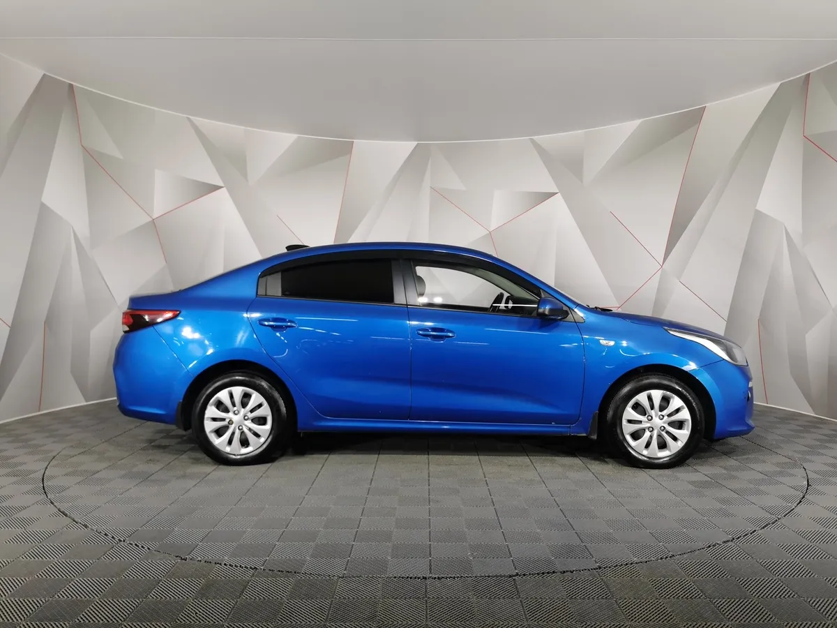 Kia Rio 1.6 AT (123 л.с.) Синий в АВИЛОН. Слайд №6