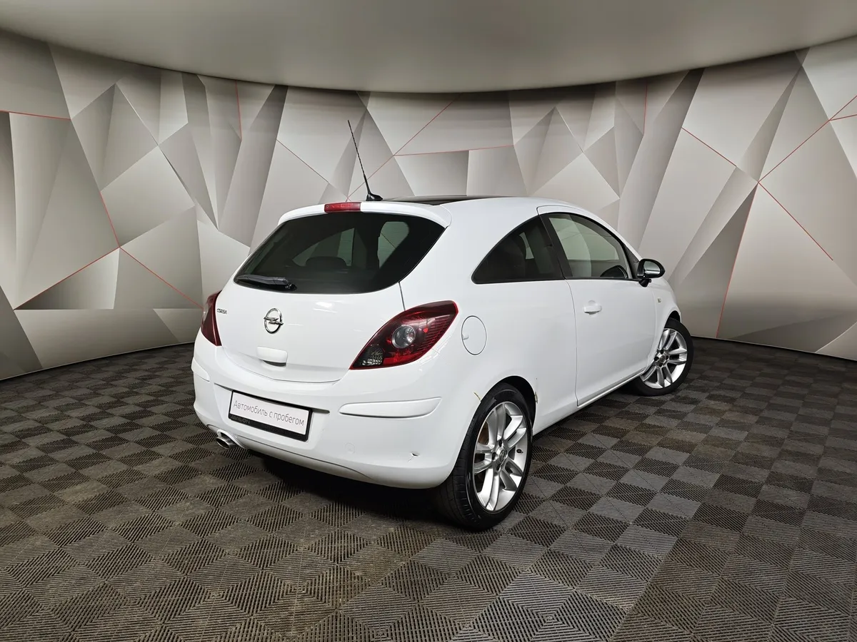 Opel Corsa 1.4 AT (90 л.с.) Белый в АВИЛОН. Слайд №2