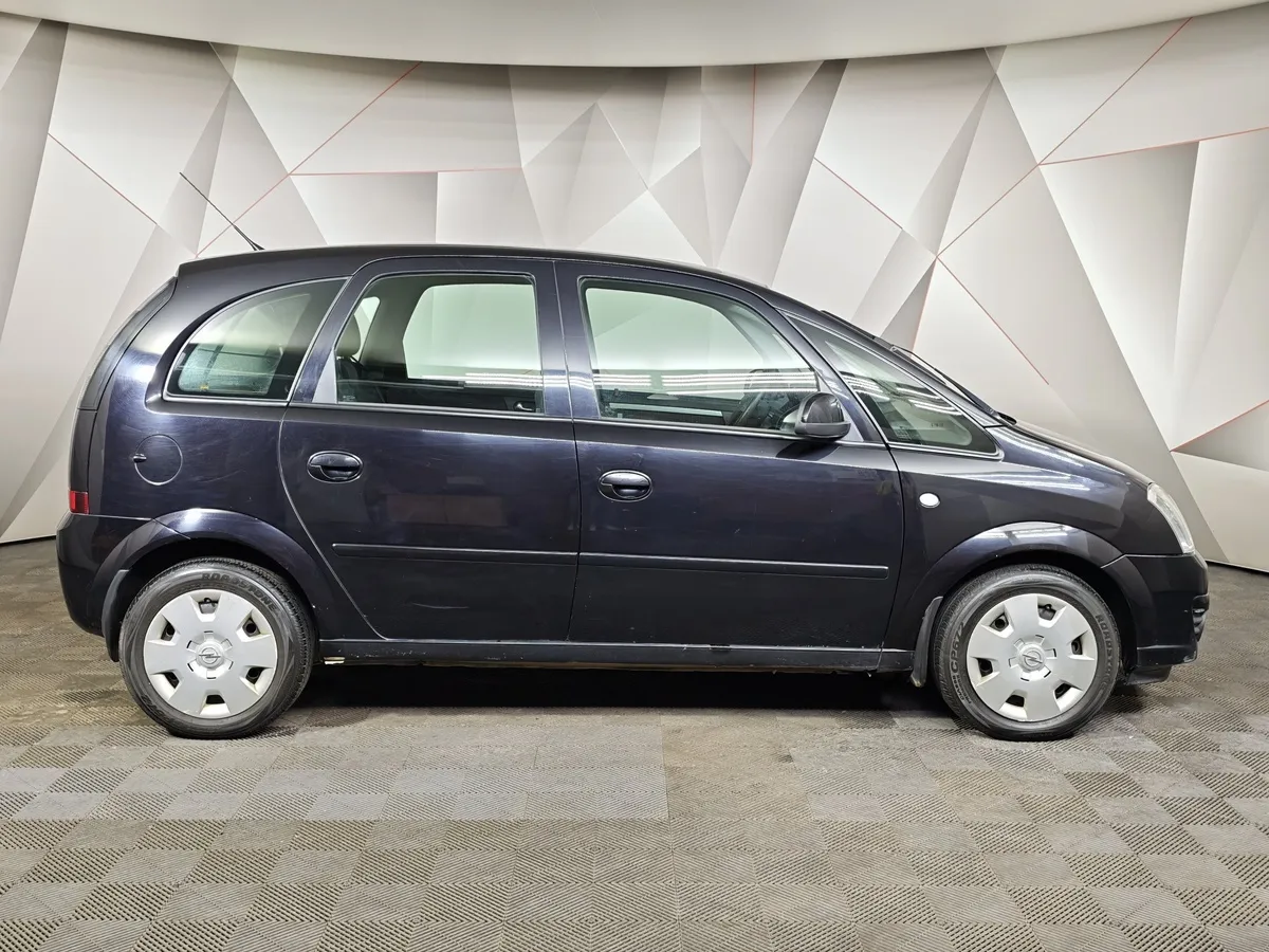 Opel Meriva 1.6 Twinport MT (105 л.с.) Черный в АВИЛОН. Слайд №6