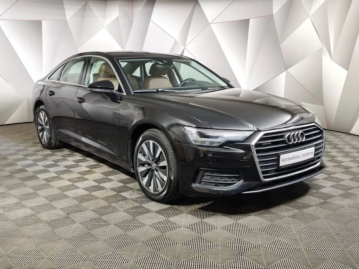 Audi A6 55 TFSI S tronic quattro (340 л.с.) Sport Черный в АВИЛОН. Слайд №3