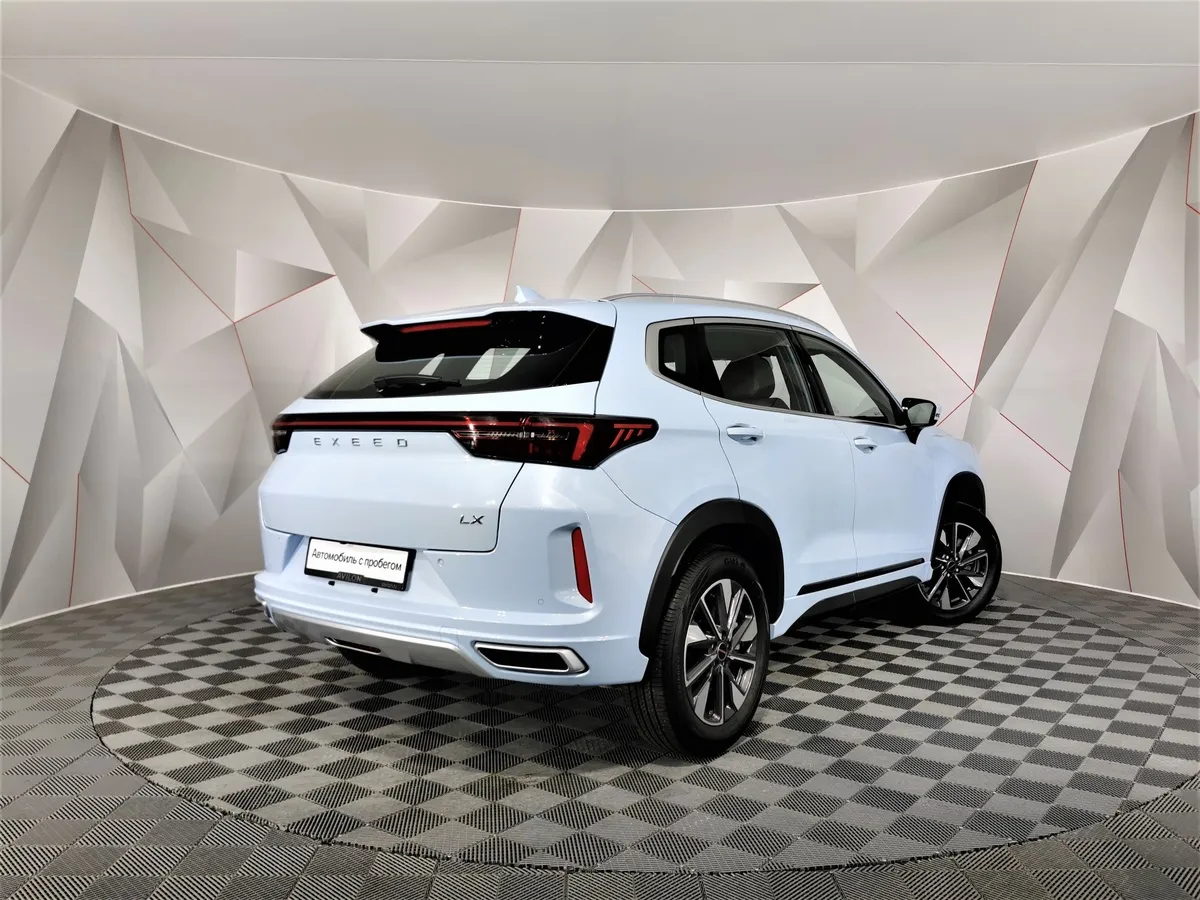EXEED LX 1.5T CVT (147 л.с.) Business Синий в АВИЛОН. Слайд №2