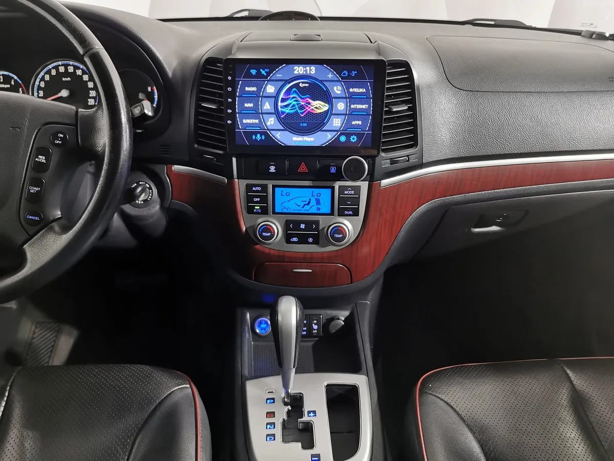 Hyundai Santa Fe 2.2 CRDi AT (153 л.с.) Черный в АВИЛОН. Слайд №14