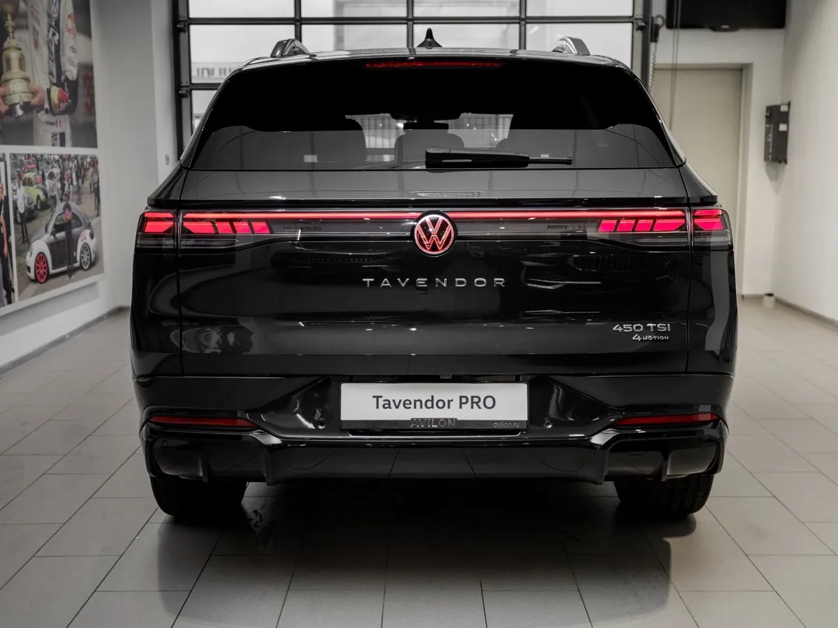 Volkswagen Tavendor 2.0 DSG 4WD (272 л.с.) Р-Лайн Тоуринг Черный в АВИЛОН. Слайд №4