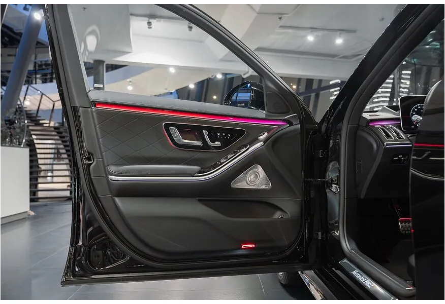 Mercedes-Benz S-Класс S 450 d 9G-TRONIC 4MATIC (330 л.с.) Черный в АВИЛОН. Слайд №17