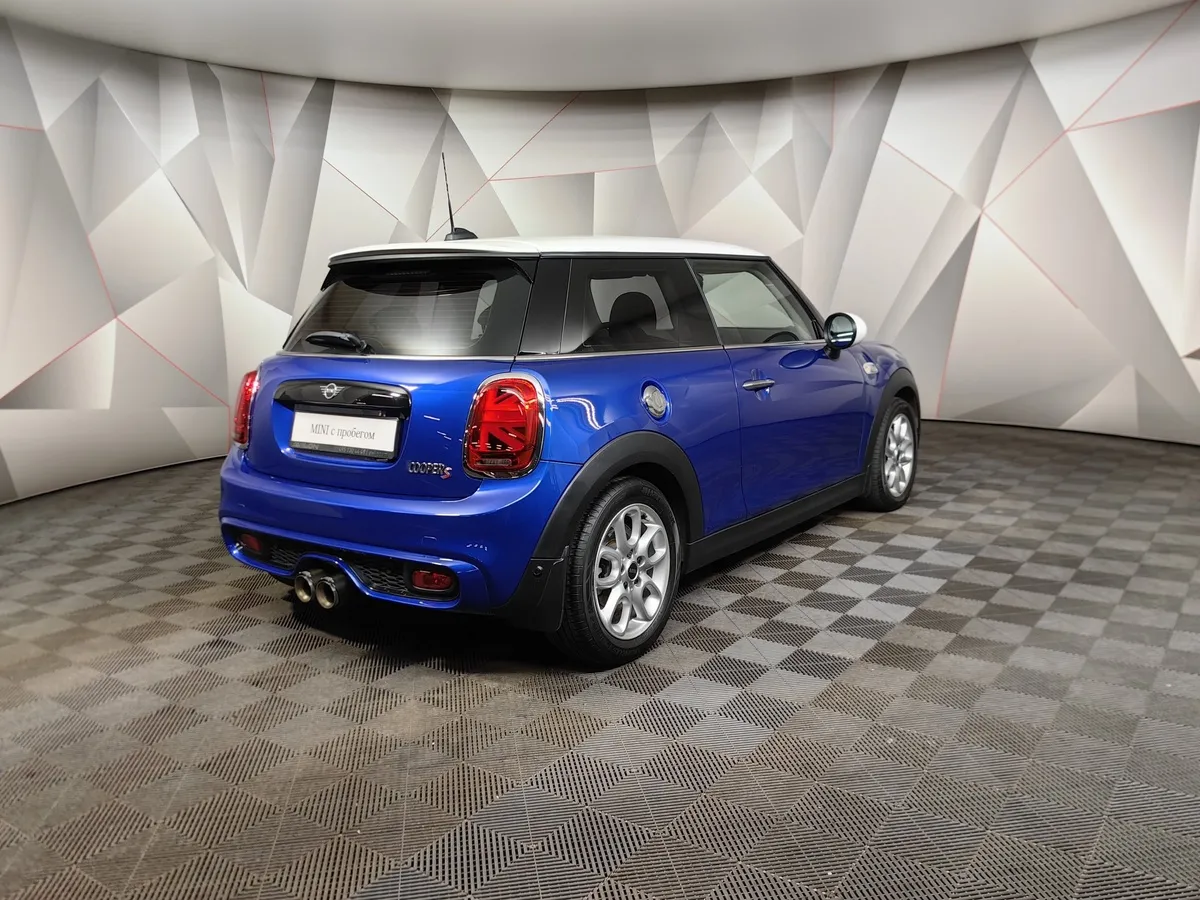 MINI 3 двери Cooper S 2.0 AMT (192 л.с.) Синий в АВИЛОН. Слайд №2