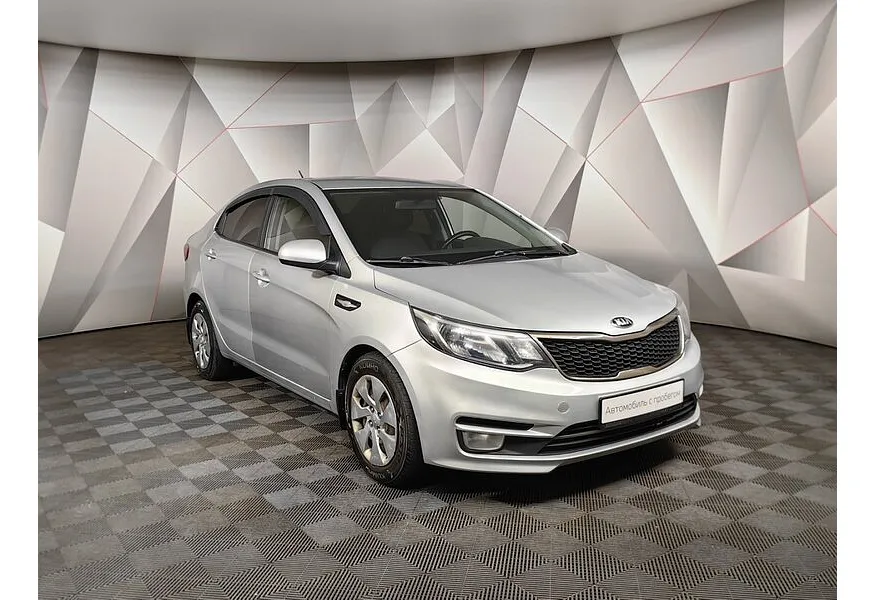АВИЛОН - Kia Rio 1.6 AT (123 л.с.) Comfort Серебристый - slide 1