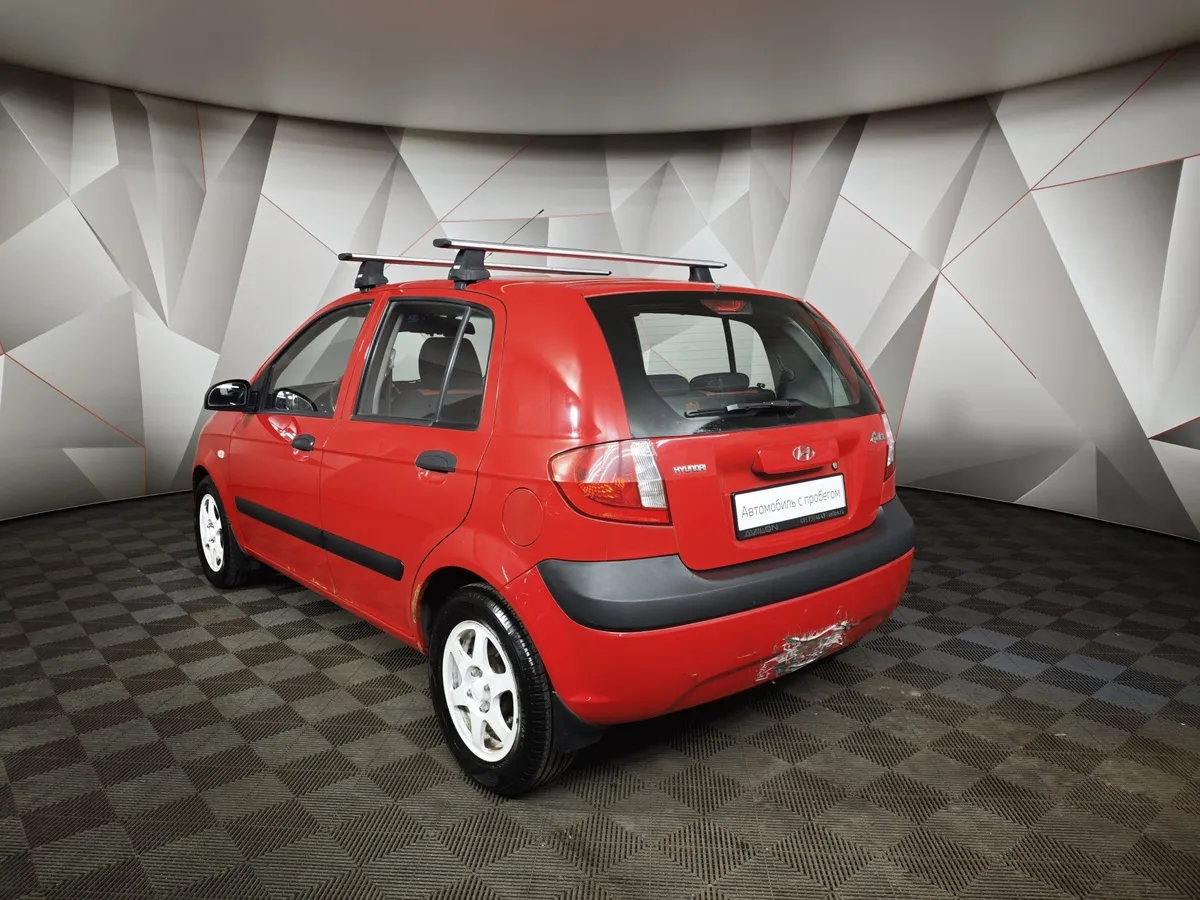 Hyundai Getz 1.4 MT (97 л.с.) Красный в АВИЛОН. Слайд №4