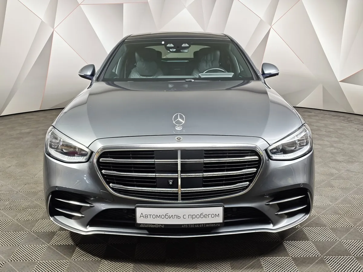 Mercedes-Benz S-Класс S 400 d 9G-Tronic 4Matic (330 л.с.) Premium Серый в АВИЛОН. Слайд №7