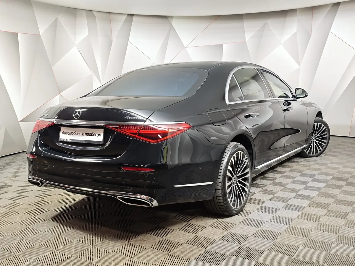 Mercedes-Benz S-Класс S 450 9G-Tronic 4Matic (367 л.с.) Черный в АВИЛОН. Слайд №2
