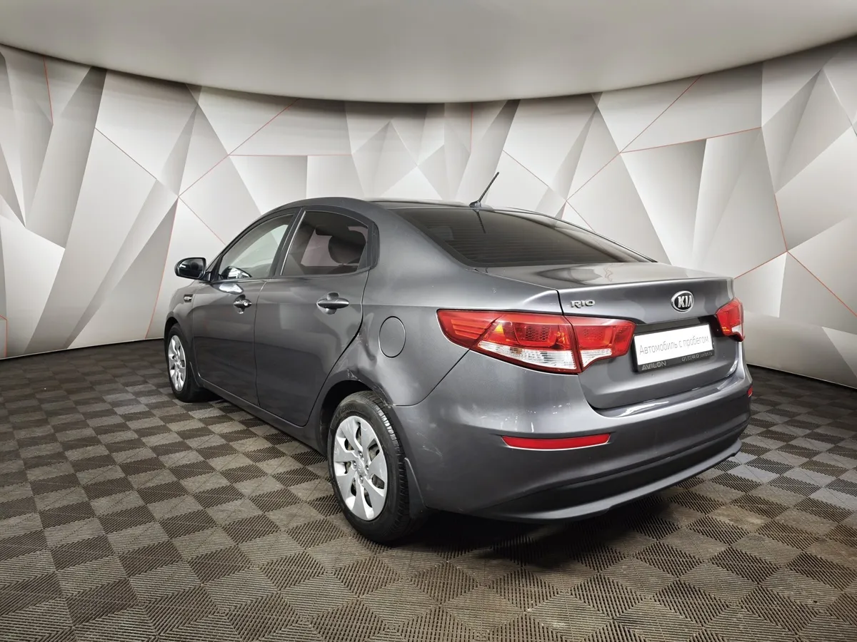 Kia Rio 1.4 MT (107 л.с.) Comfort Серый в АВИЛОН. Слайд №4