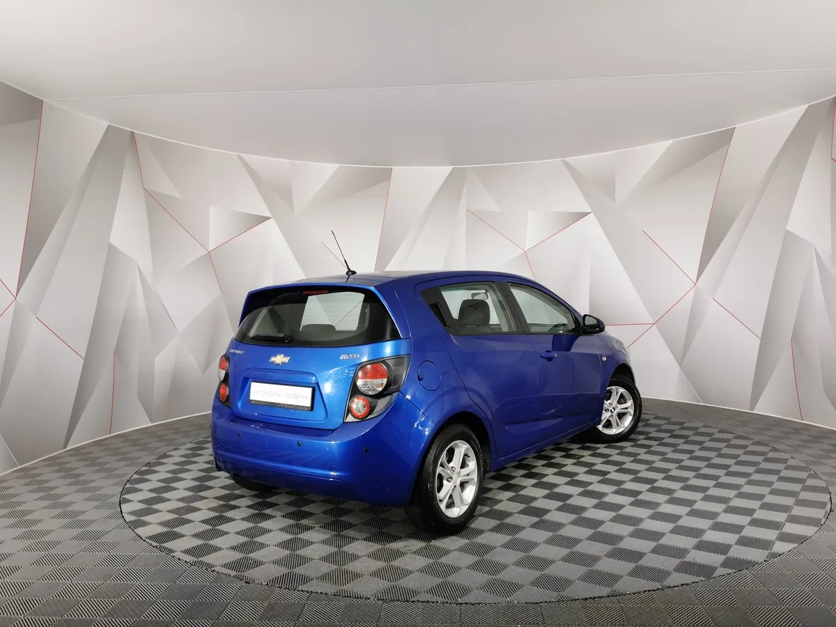 Chevrolet Aveo 1.6 AT (115 л.с.) Синий в АВИЛОН. Слайд №2