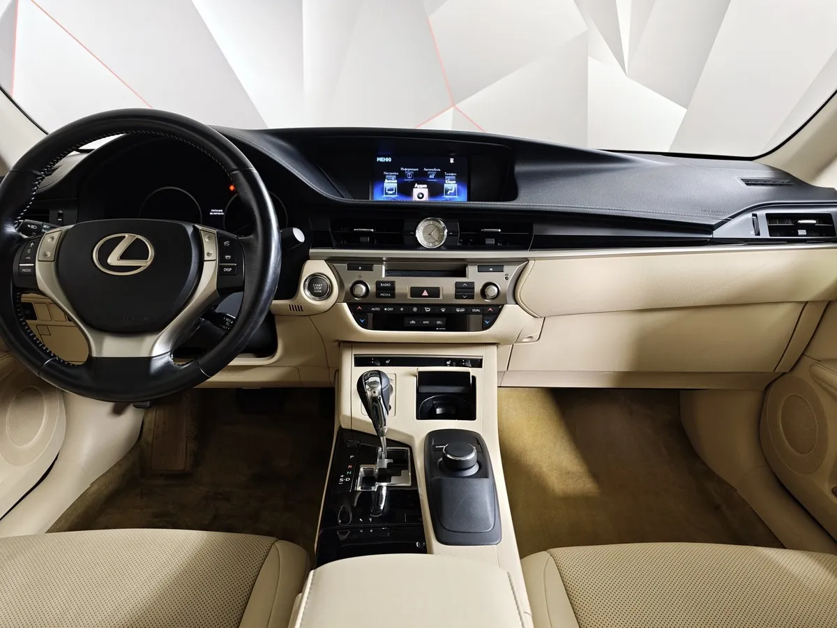 Lexus ES 250 AT (184 л.с.) Comfort Белый в АВИЛОН. Слайд №14