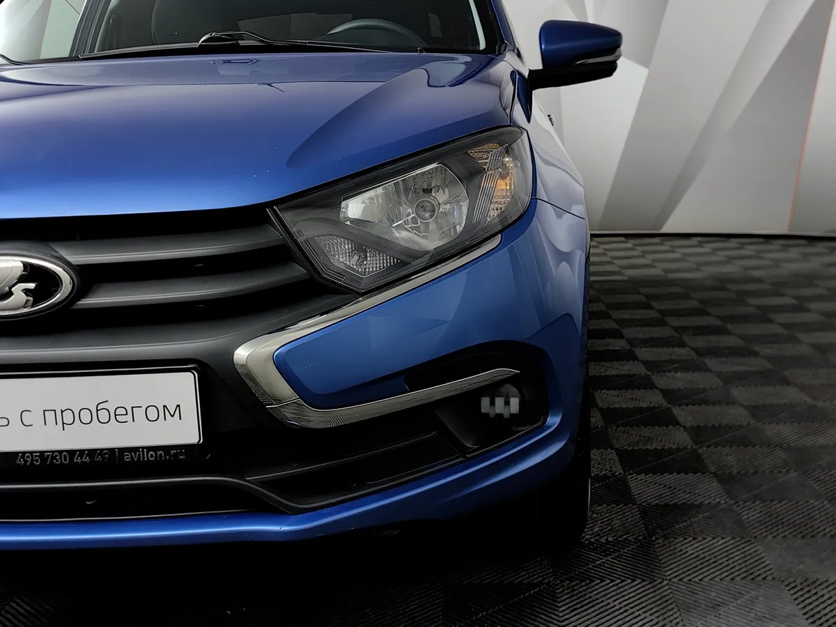 ВАЗ (Lada) Granta 1.6 MT 16кл (106 л.с.) 21911-51-005 Comfort Синий в АВИЛОН. Слайд №10