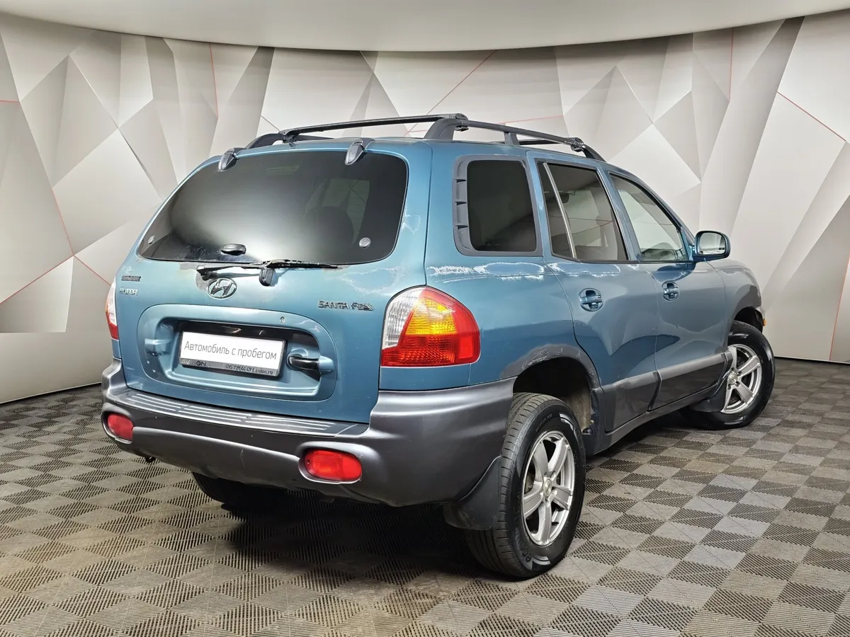 Hyundai Santa Fe 2.4 AT (150 л.с.) Зеленый в АВИЛОН. Слайд №2