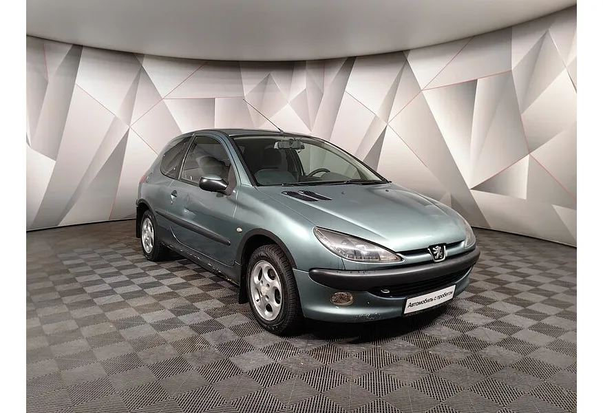 Peugeot 206 1.4 AT (75 л.с.) Зеленый в АВИЛОН. Слайд №3