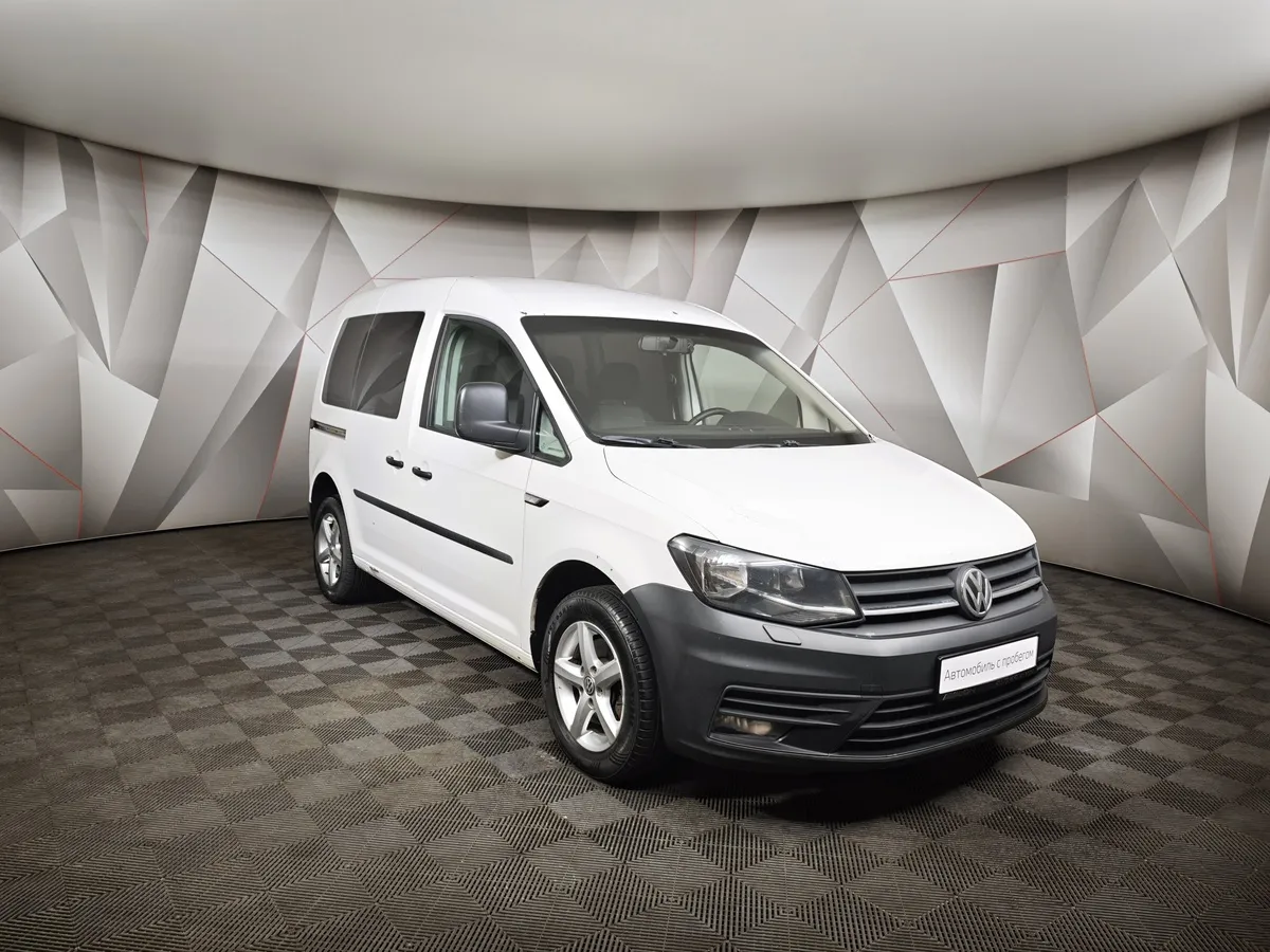 Volkswagen Caddy 1.6 TDI DSG (102 л.с.) Comfortline (5 мест) Белый в АВИЛОН. Слайд №3